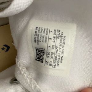 White converse high tops